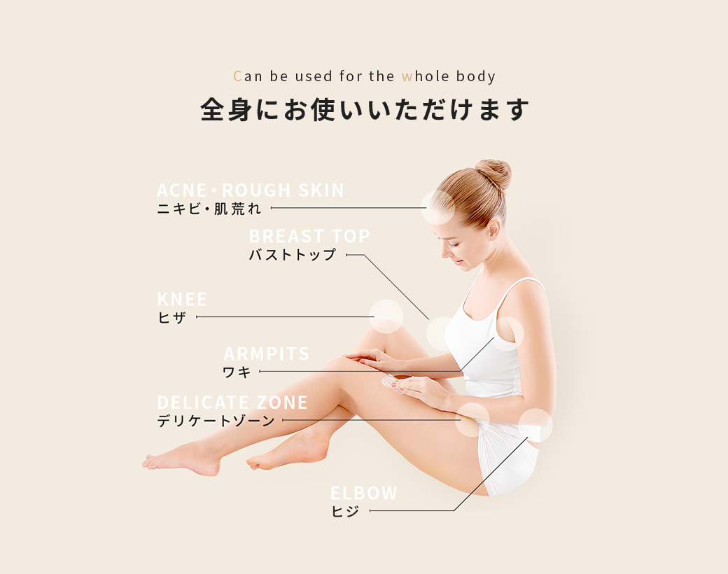 can be used for the whole body
